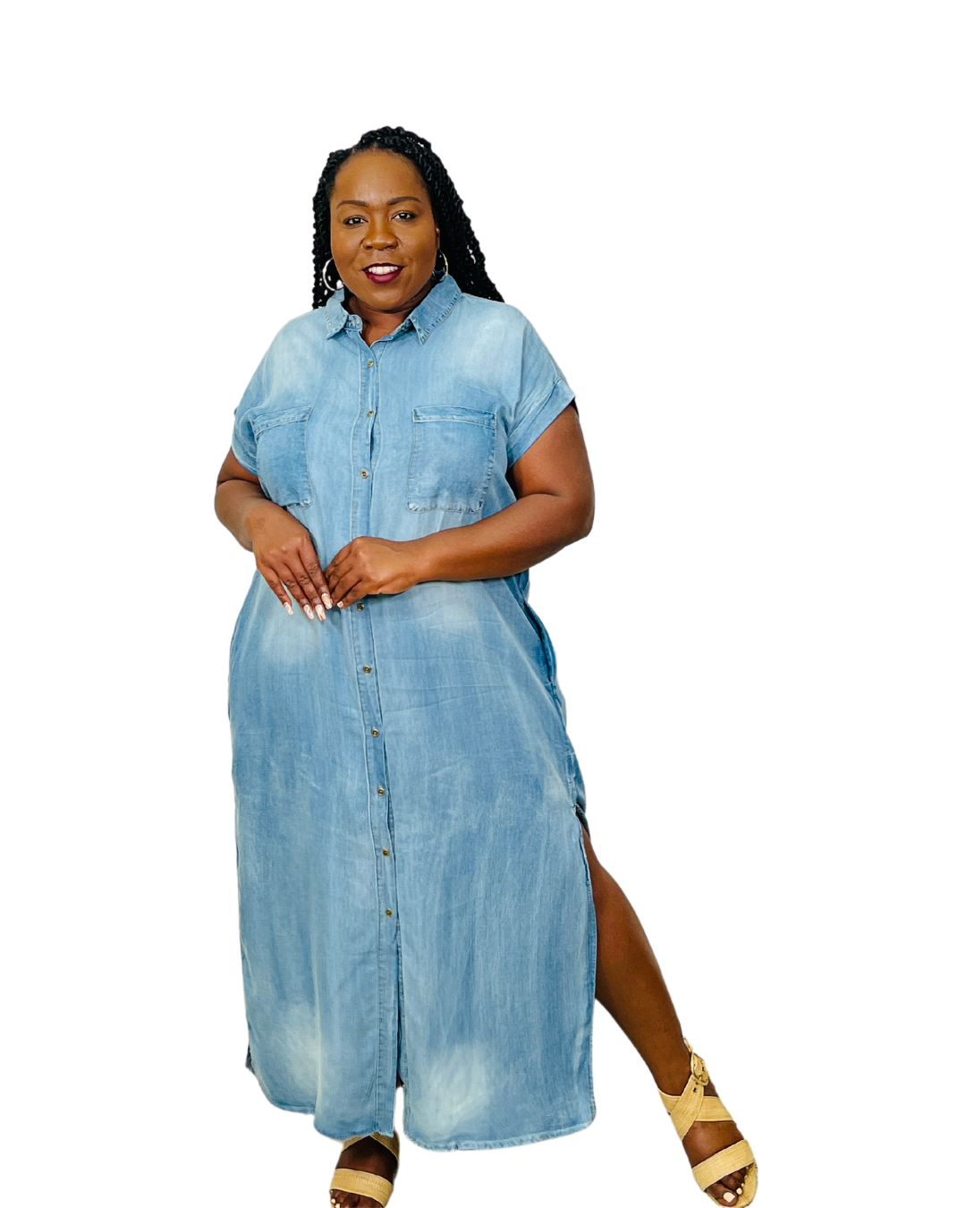 Plus-Size Everyday Casual Dress